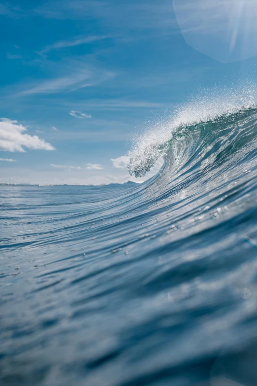 a large body of water with some waves in it