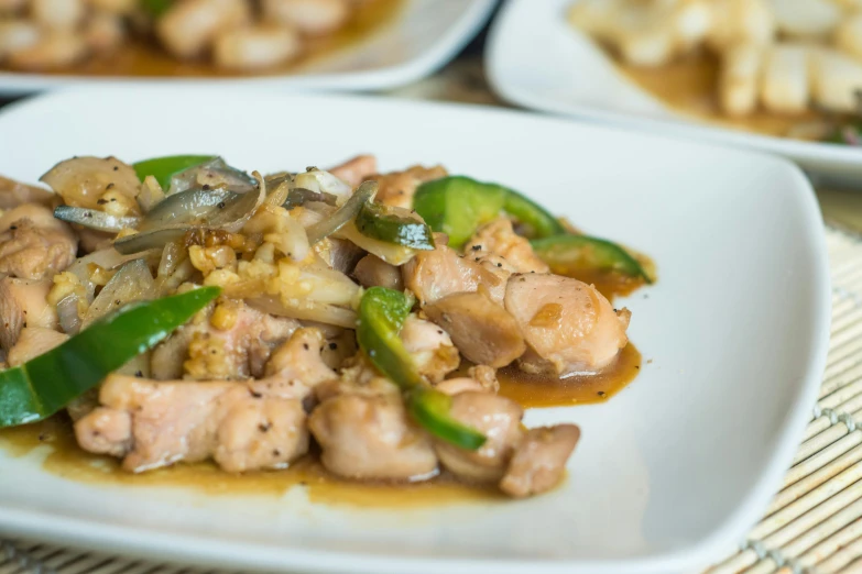 a bunch of food is sitting on a plate