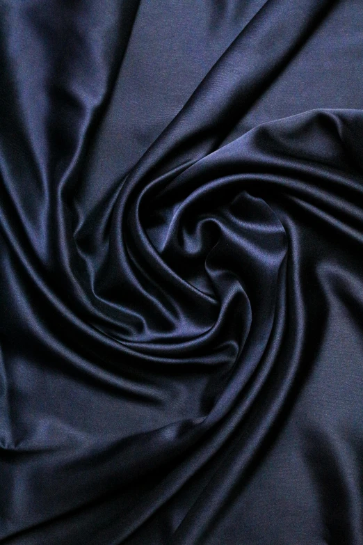 fabric in dark blue, very thin and slightly plain