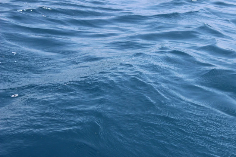 a close up view of the water surface with only waves