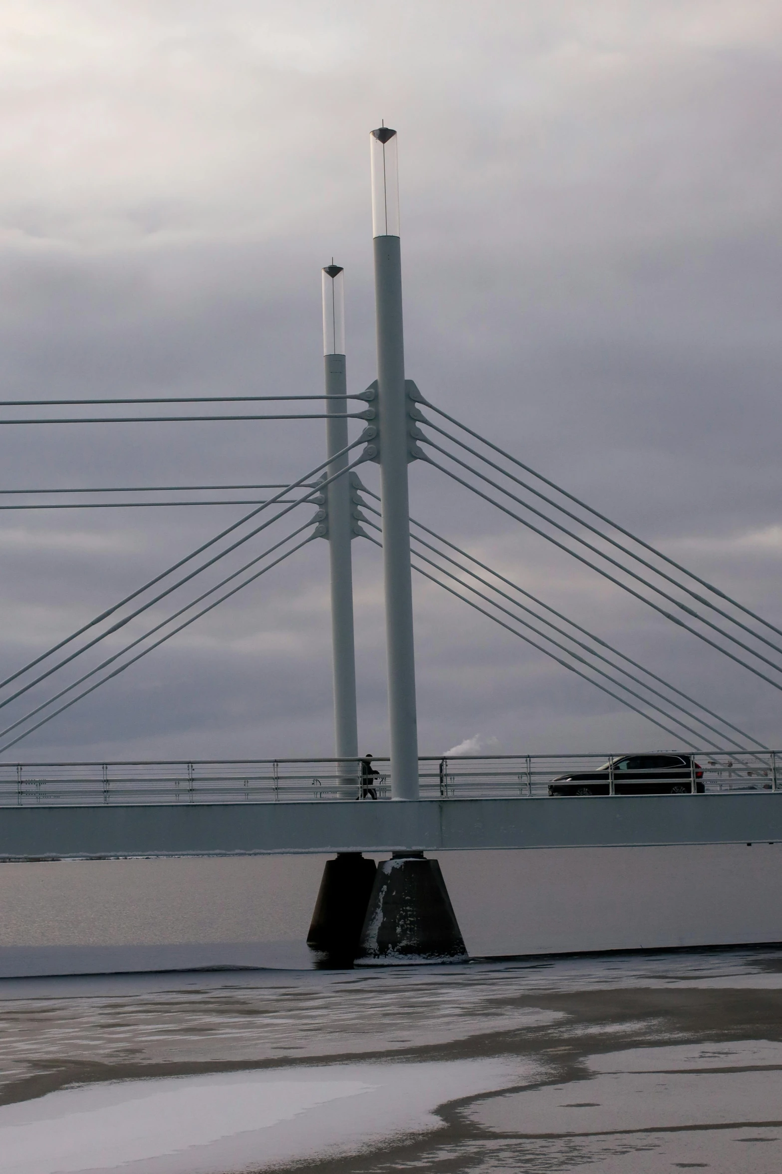 an image of a bridge that has power lines in it