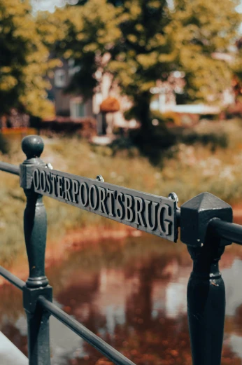 a street sign with the name osterpotestburg