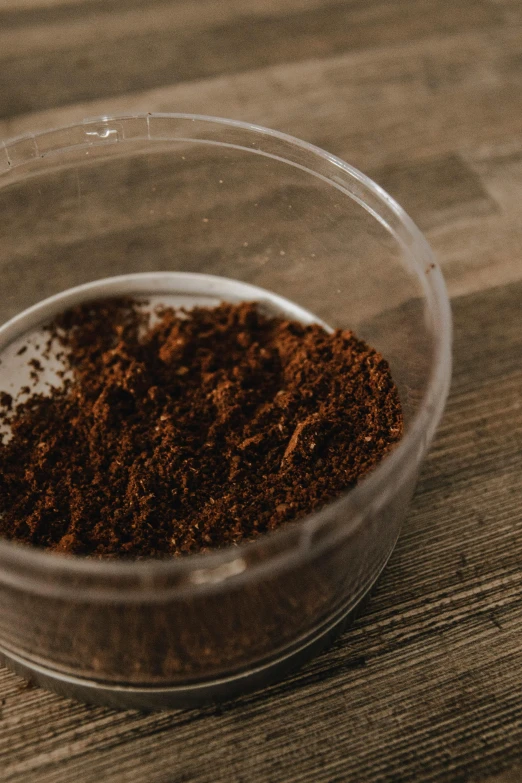 a closeup s of a cup of coffee granola