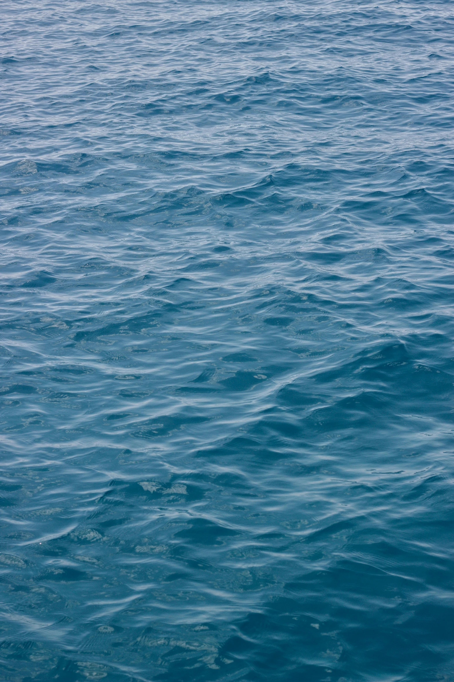 a small white boat out on the water