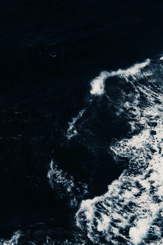 a view from a plane over the ocean