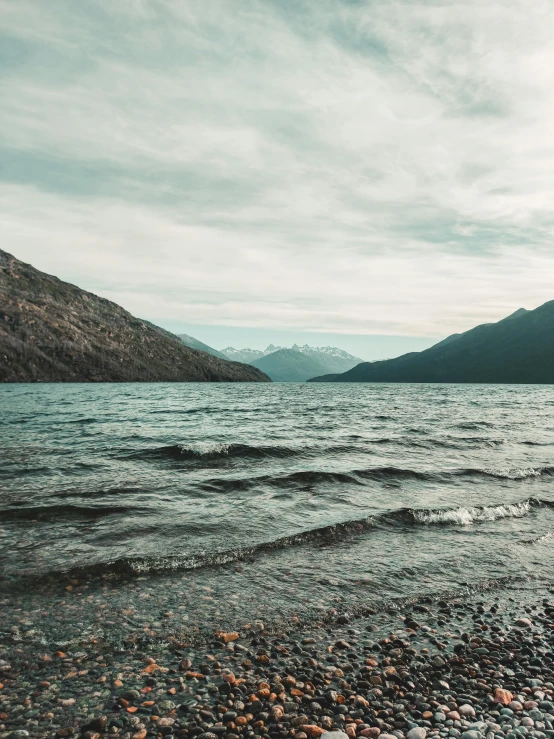 a beautiful view of a large body of water