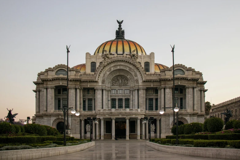 the capitol building, with a domed dome over the entrance