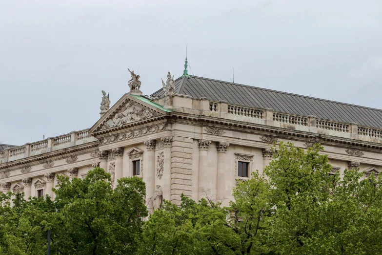 the building has a clock on its top