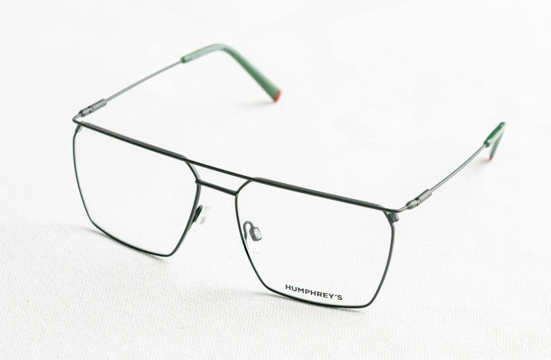 a pair of glasses are on a white background