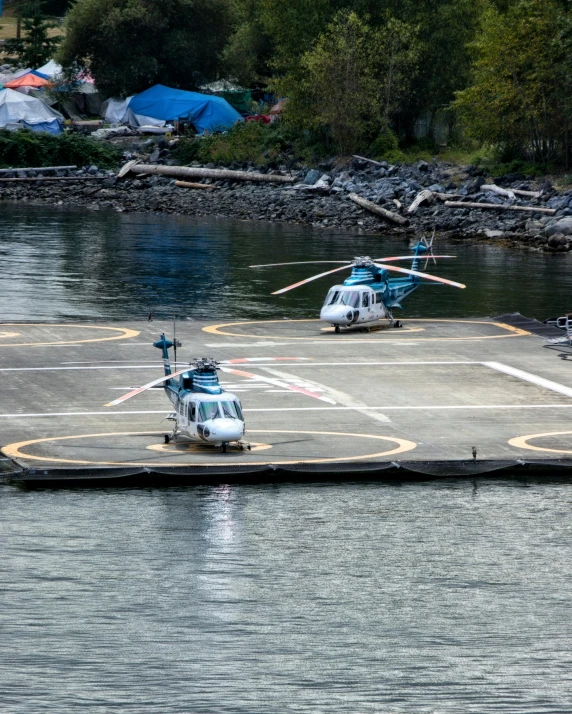 an image of some helicopter on a landing