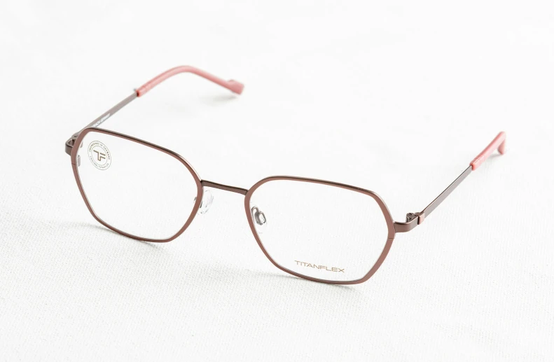 the glasses are shiny pink and are available for women
