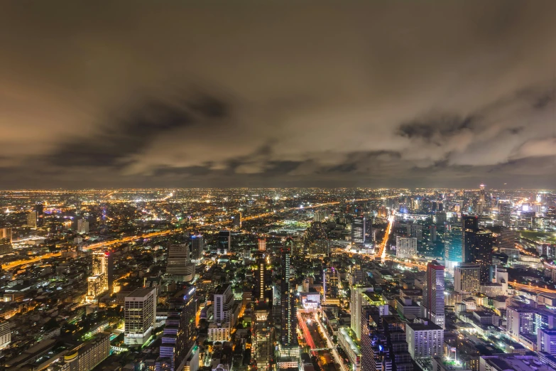 an image of cityscape at night time