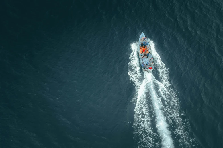 there is an image of an aerial view of the water