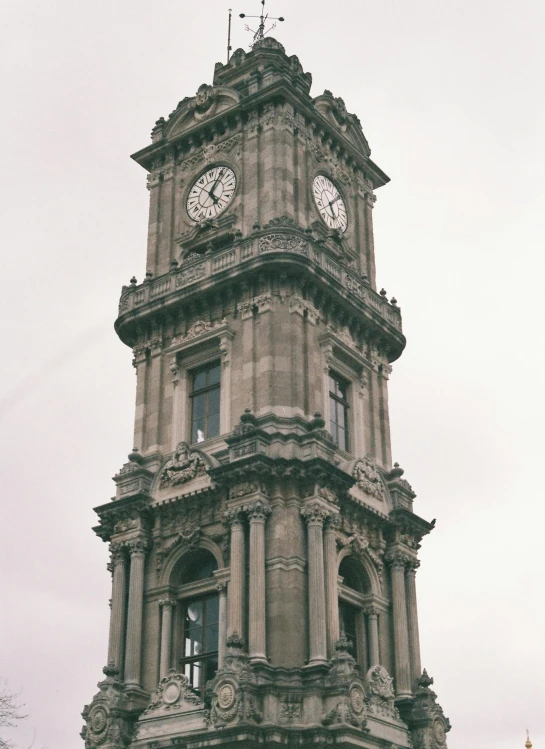 a large building that has a clock tower on top