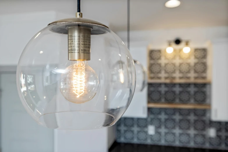 a large light fixture hanging from the ceiling