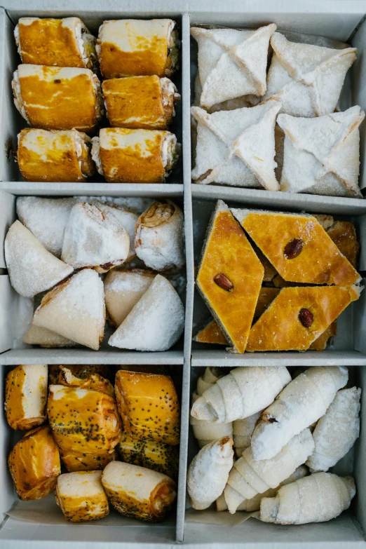 a box filled with lots of different types of food