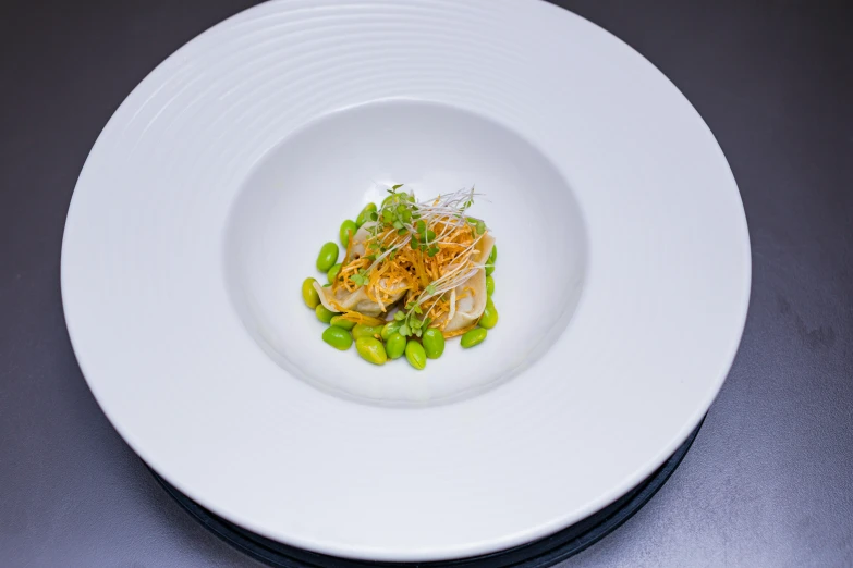 a plate of food on a table