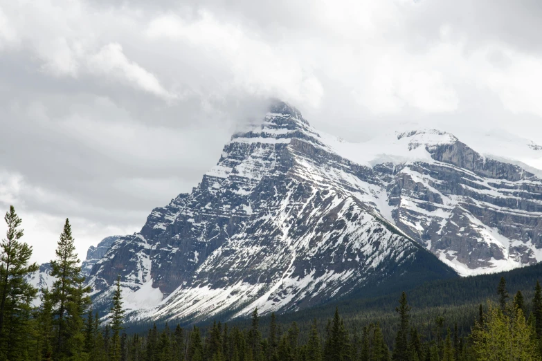 an image of some mountain peaks that are in the middle of nowhere