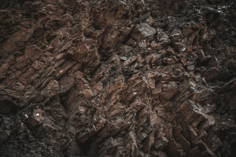 a very large, old and dirty rocky landscape