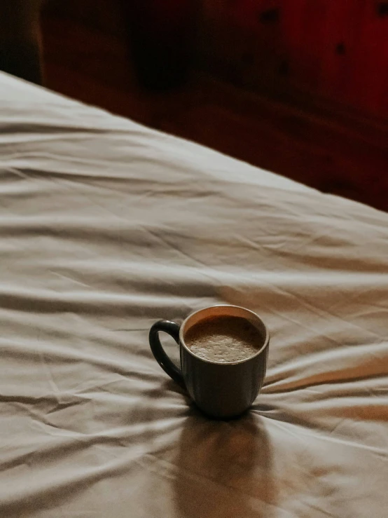 a close up view of a cup of coffee