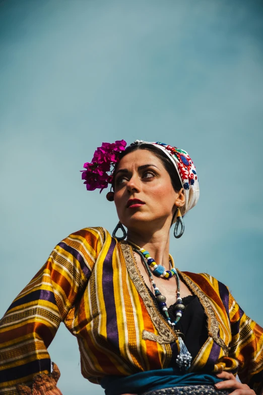 an image of a woman wearing ethnic dress