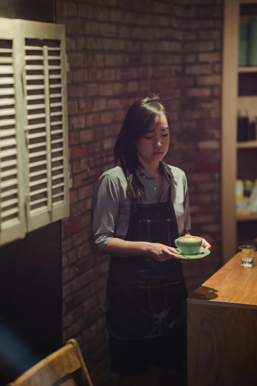 a woman is preparing food for a party