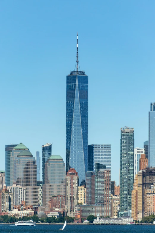 the view of a large, beautiful city from the water