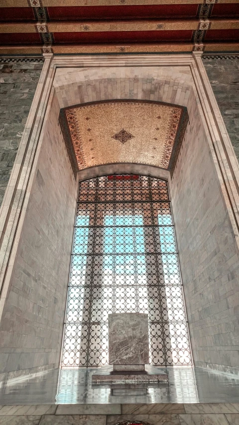 an image of the ceiling in a building