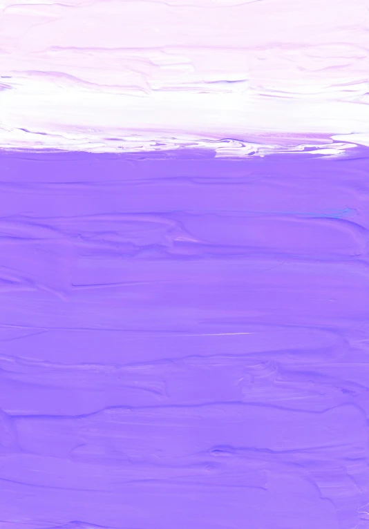 an abstract painting with purple and white paint