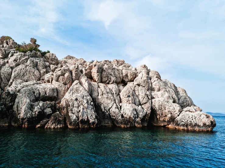 an island near a body of water