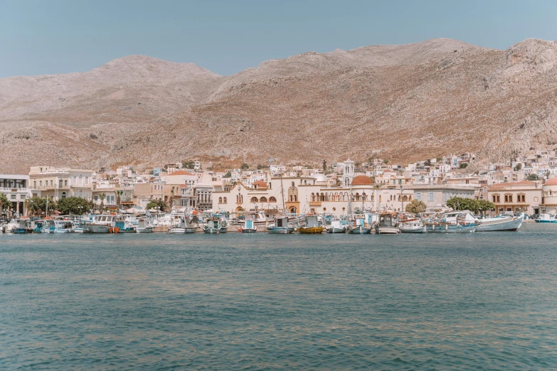 the old town of the city on the beach