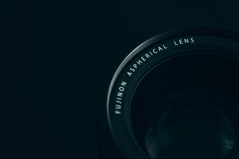 a close up s of a camera lens