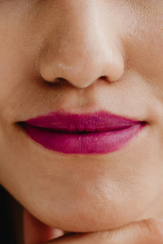 an individual's lipstick close up for the lips