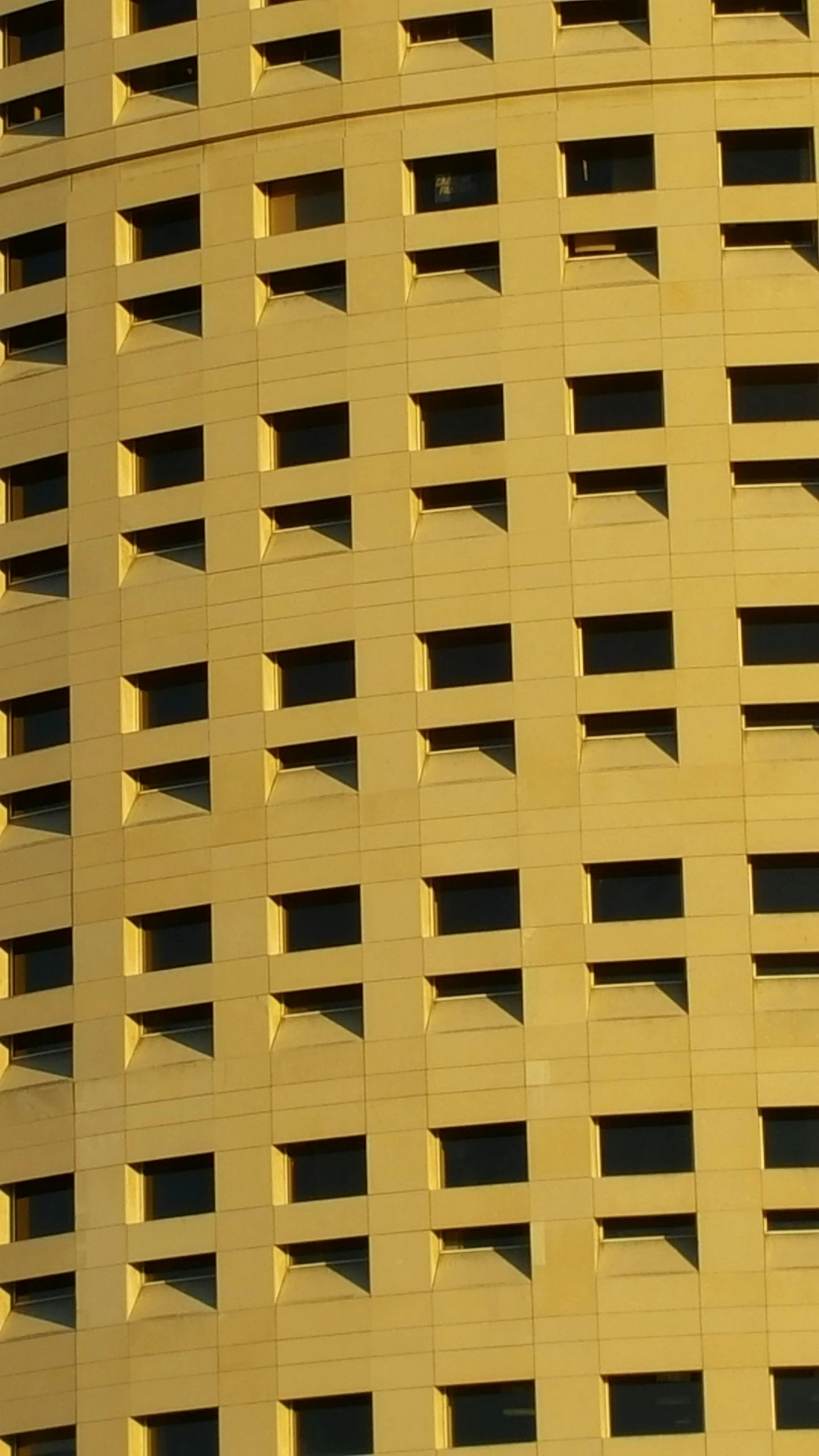 a bird is perched on the side of a tall building