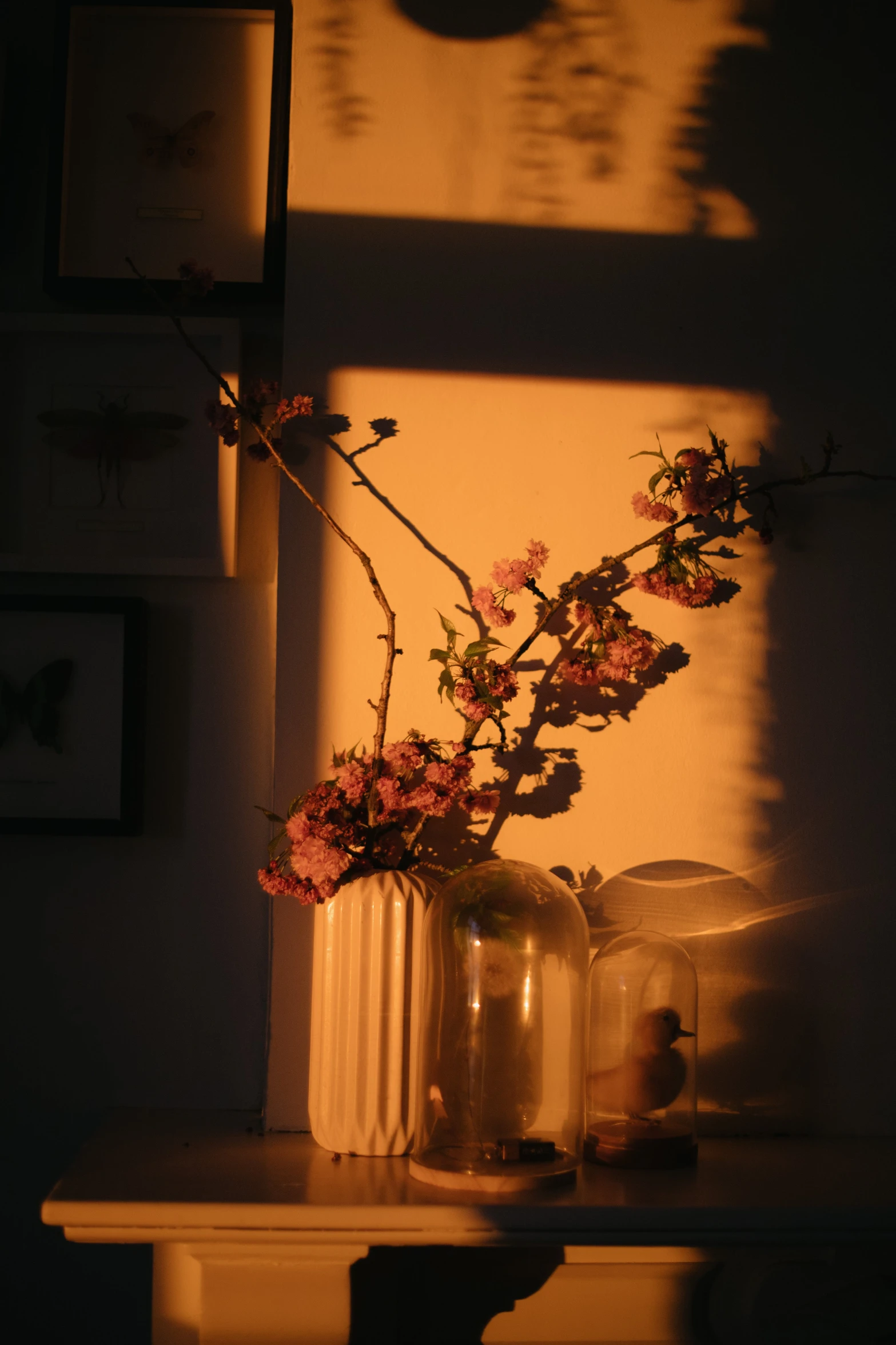 a vase full of flowers sitting on top of a table