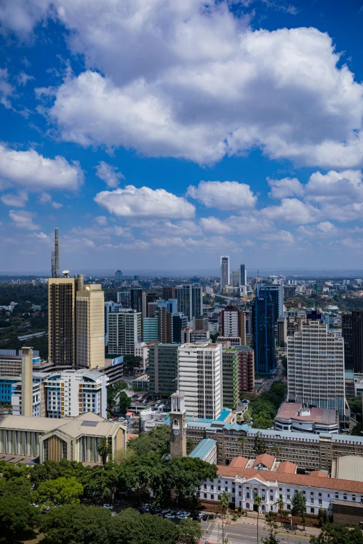 the city is situated in a very high rise