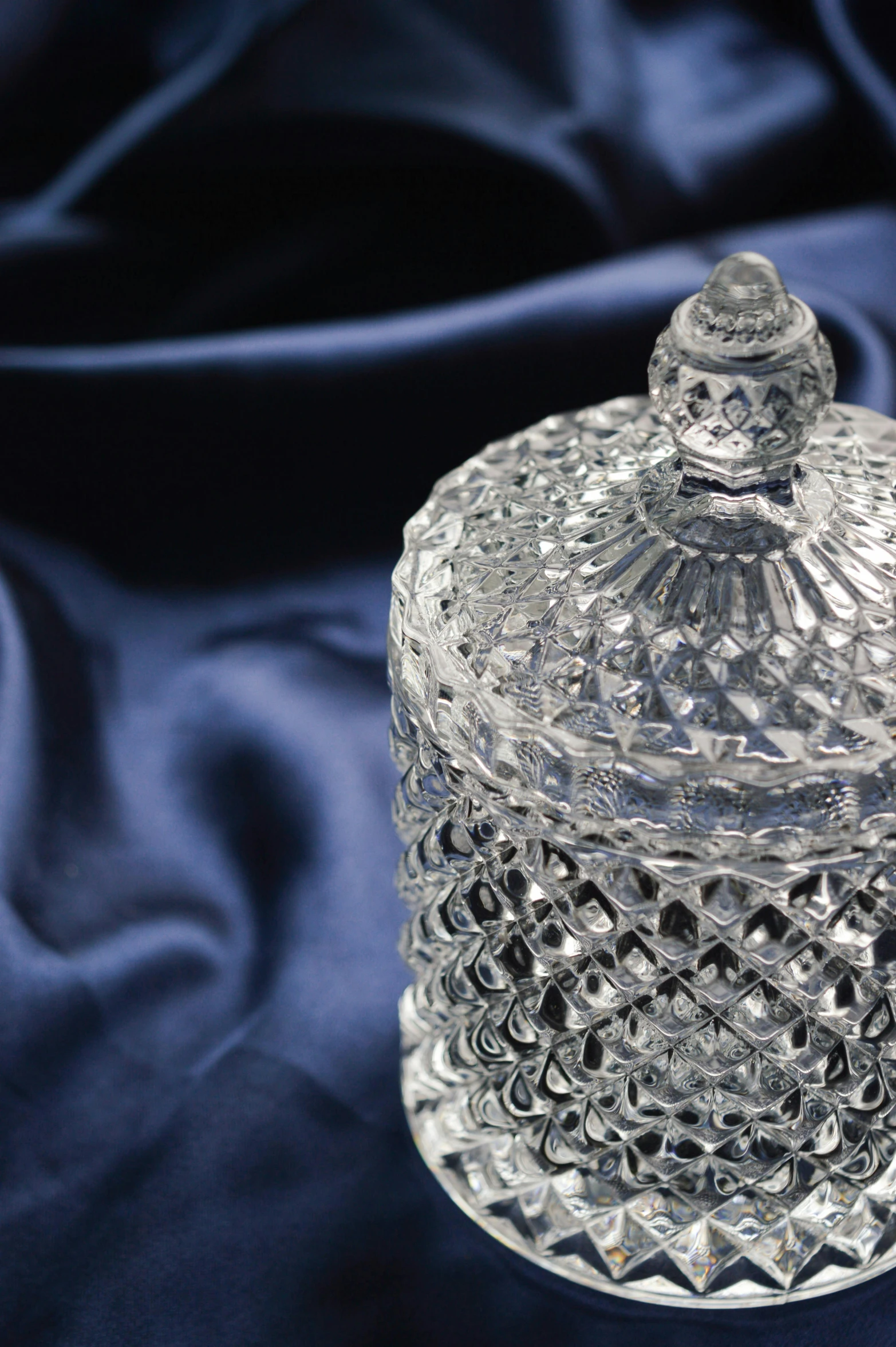 an image of a crystal bowl with lid