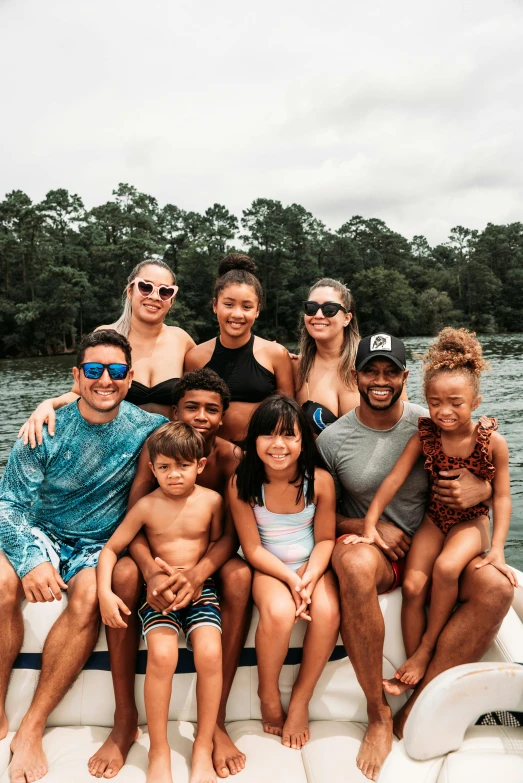 a group of people that are on a boat