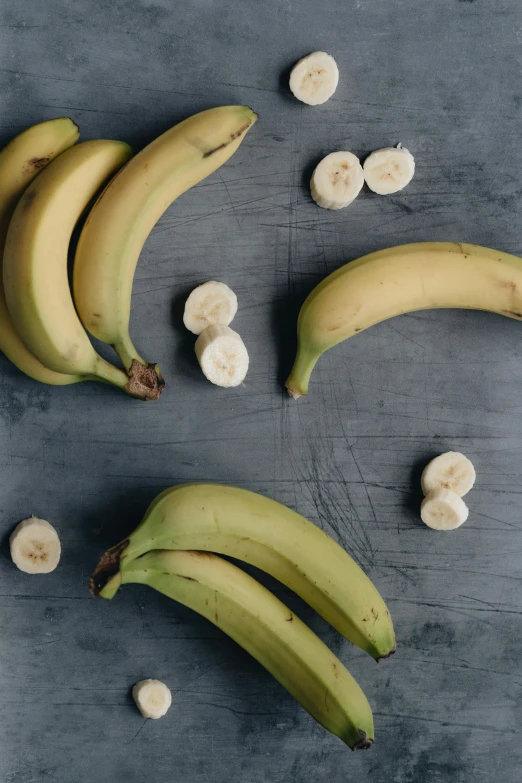 several bananas laying on top of each other