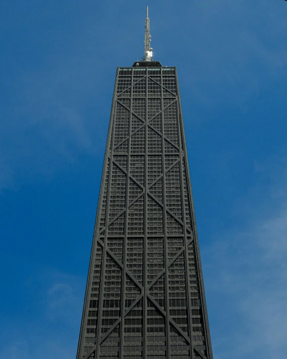 the very tall clock tower in chicago has multiple floors