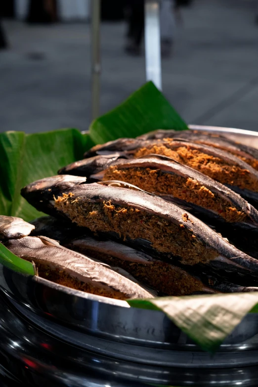 a close - up po of some freshly baked bread