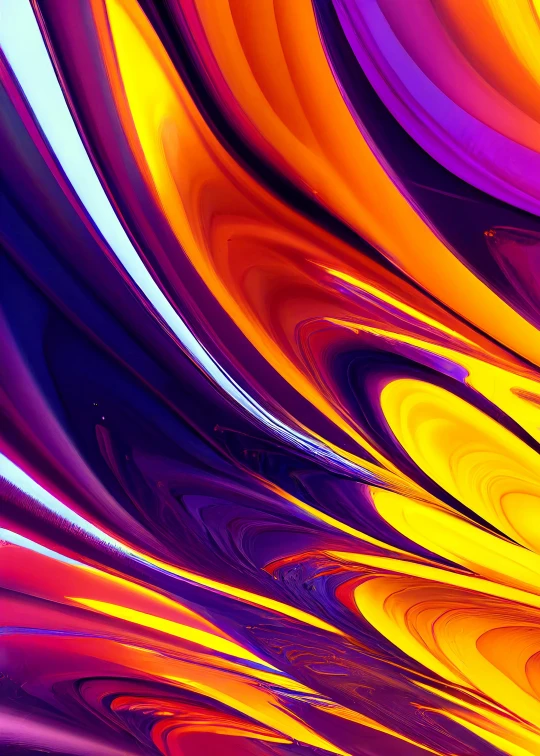 an image of colorful fluid artwork