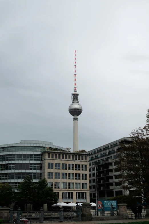 a large tall building with a clock tower