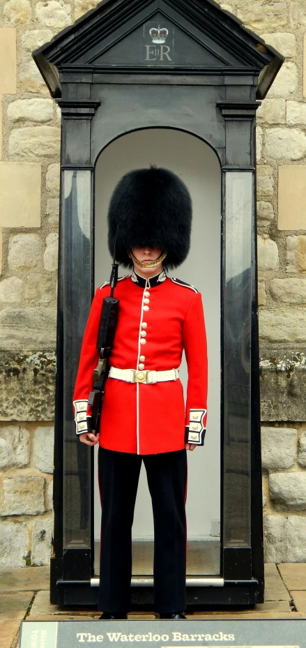 an image of a guard in uniform