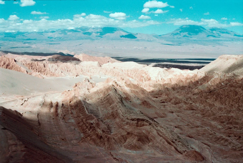 the mountains are very rugged and bare from the wind