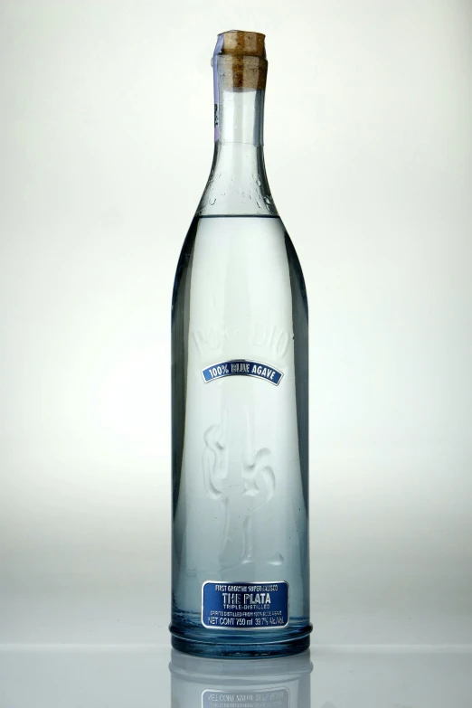 a bottle is shown on a white background