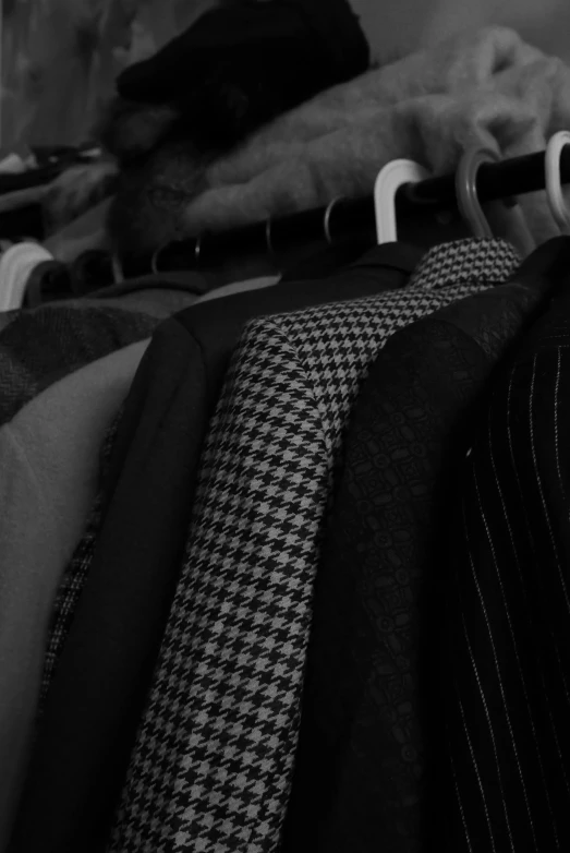 a group of men's ties sitting next to each other