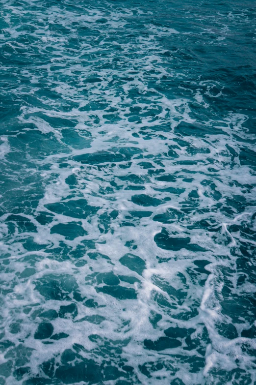 the wake of a boat in the ocean