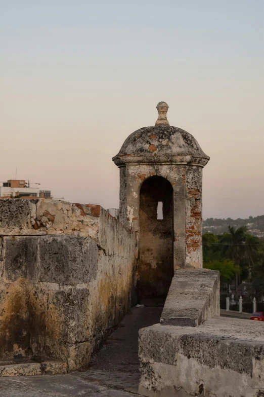 the old building is being used as a guard station