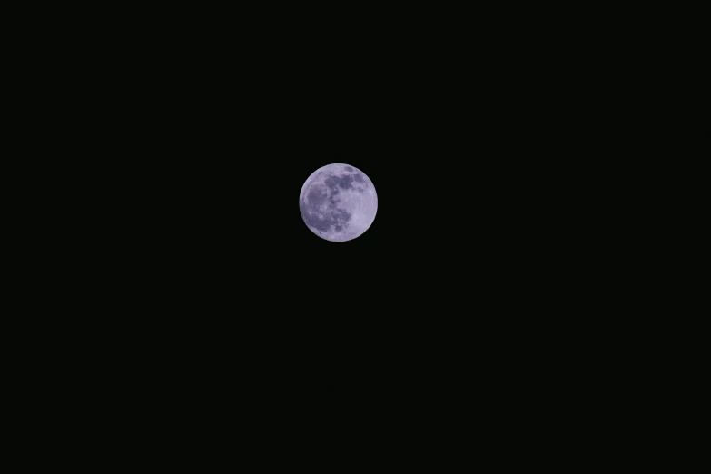 a full moon with the dark background of the night sky